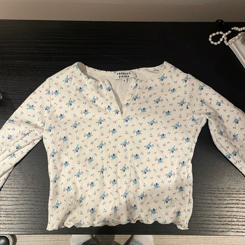 Frankie’s Bikinis Thermal Long Sleeve Top